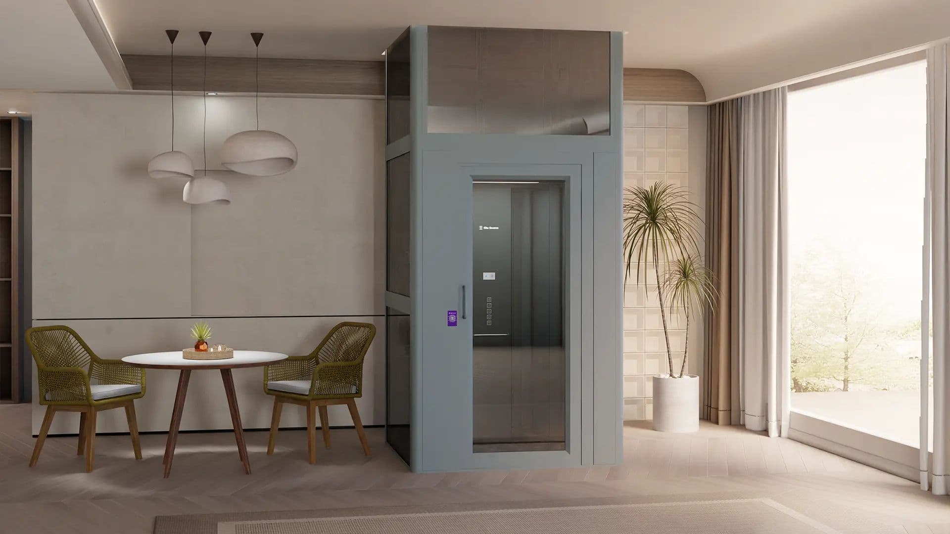 3 Person House Elevators