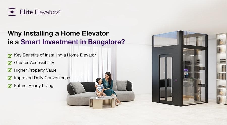 Residential Elevators Installations in Bangalore